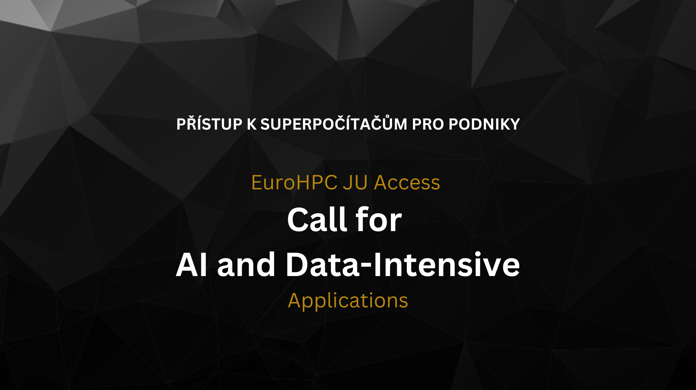 EuroHPC JU Access Call for AI and Data-Intensive Applications(3)